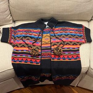 Rachel Roy Aztec short sleeved cardigan